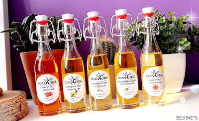 Mignonnettes d'Huiles Végétales - Soaphoria Organic
